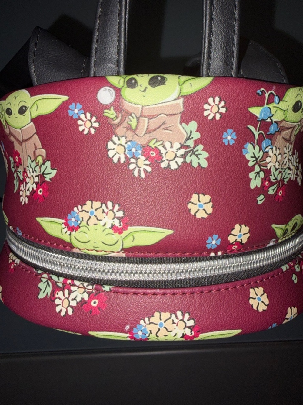Loungefly Star Wars Grogu & Flowers Mini Backpack - Picture 11 of 13